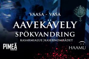 Aavekävely Vaasan kasarmialueella