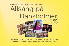 Allsång på Dansholmen 2026