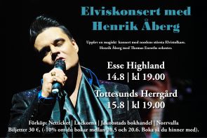 Elviskonsert med Henrik Åberg