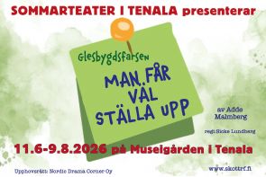 Glesbygdsfarsen MAN FÅR VÄL STÄLLA UPP