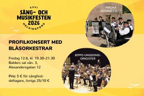 Profilkonsert med blåsorkestrar