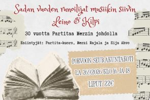 Sadan vuoden runoilijat musiikin siivin - Leino & Kilpi