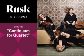 Rusk 2026 - Continuum for Quartet