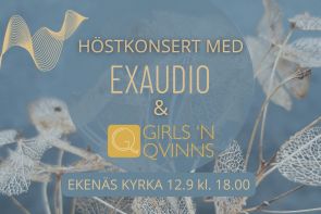 Höstkonsert med Exaudio och Girls’n Qvinns