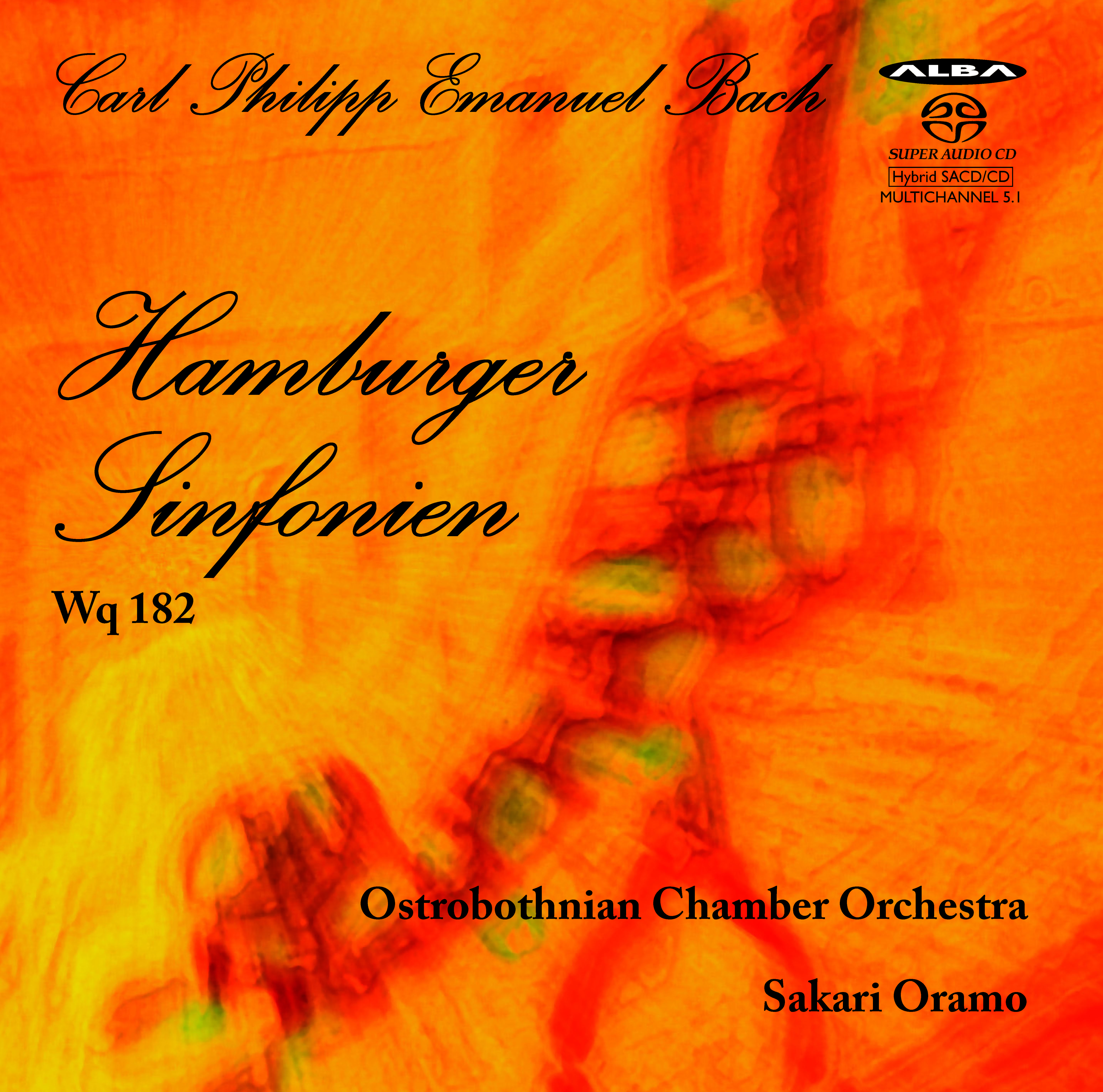 C.PH.E: BACH: HAMBURGER SINFONIEN WQ 182 - CD